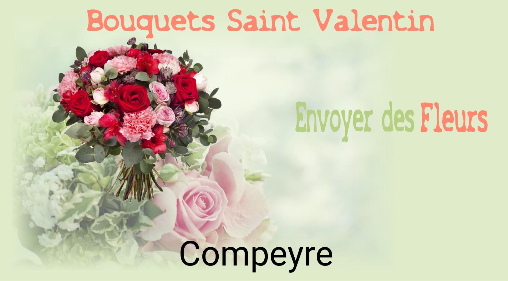 Roses de Saint-Valentin livrées à Compeyre